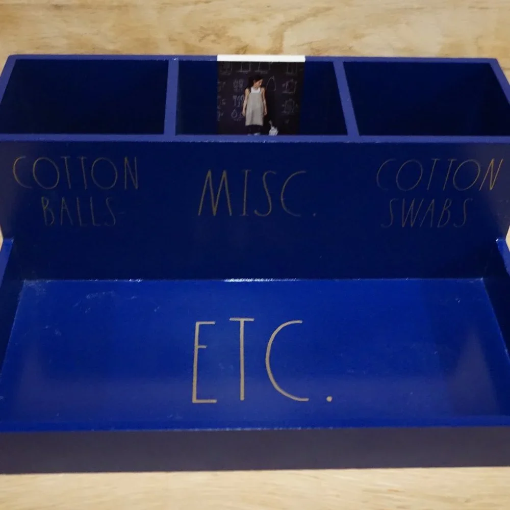 Rae Dunn Bathroom Storage - NWT